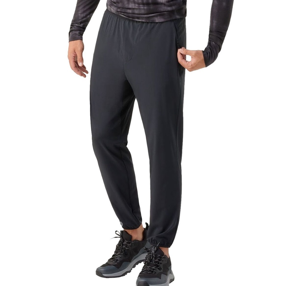 Smartwool Active Tech Pants, Black Mens Size Large 36-37”X29